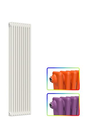 Vertical 3 Column Radiator - Coloured - 1500 mm x 470 mm