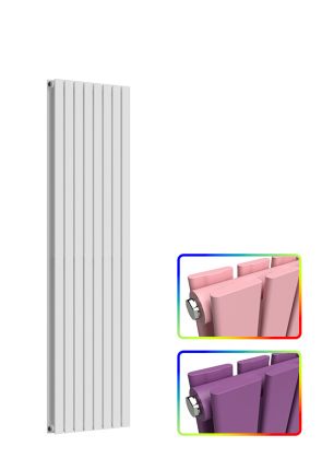 Flat Vertical Radiator - Coloured - 1800 mm x 560 mm - Double