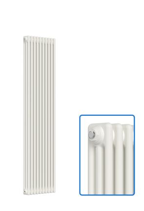 Vertical 3 Column Radiator - White - 1800 mm x 470 mm