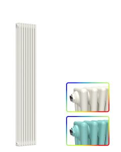 Vertical 3 Column Radiator - Coloured - 1800 mm x 380 mm