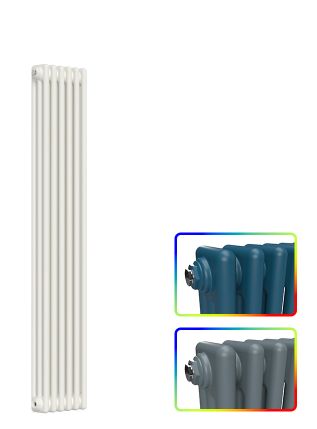 Vertical 3 Column Radiator - Coloured - 1500 mm x 290 mm