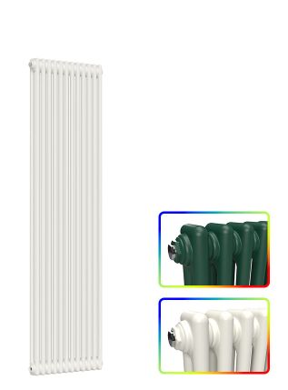 Vertical 2 Column Radiator - Coloured - 1800 mm x 560 mm