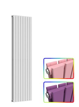 Flat Vertical Radiator - Coloured - 1800 mm x 560 mm - Double