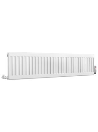 Compact Single Panel Single Convector | Type 11 | K1 - 300 mm x 1200 mm - White