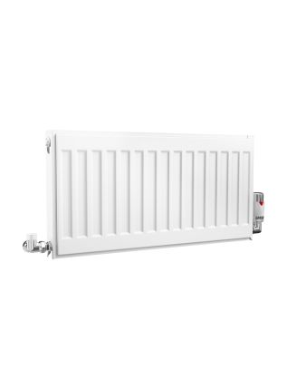 Compact Single Panel Single Convector | Type 11 | K1 - 300 mm x 600 mm - White