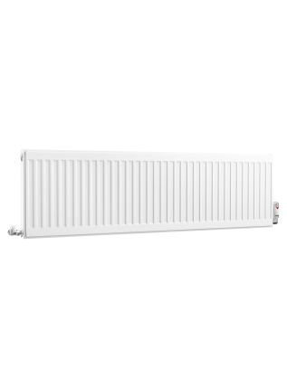 Compact Single Panel Single Convector | Type 11 | K1 - 400 mm x 1400 mm - White