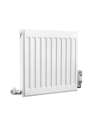 Compact Single Panel Single Convector | Type 11 | K1 - 400 mm x 400 mm - White