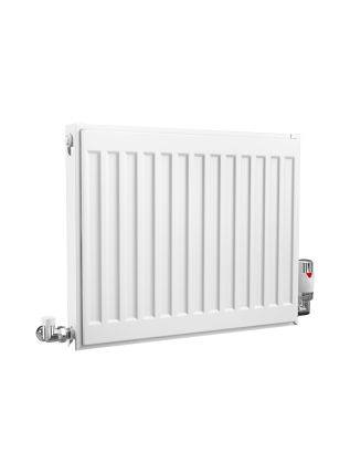 Compact Single Panel Single Convector | Type 11 | K1 - 400 mm x 500 mm - White