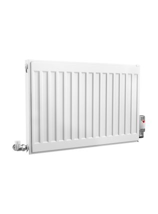 Compact Single Panel Single Convector | Type 11 | K1 - 400 mm x 600 mm - White