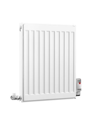 Compact Single Panel Single Convector | Type 11 | K1 - 500 mm x 400 mm - White