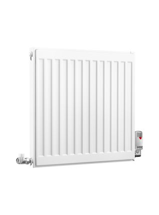 Compact Single Panel Single Convector | Type 11 | K1 - 500 mm x 500 mm - White