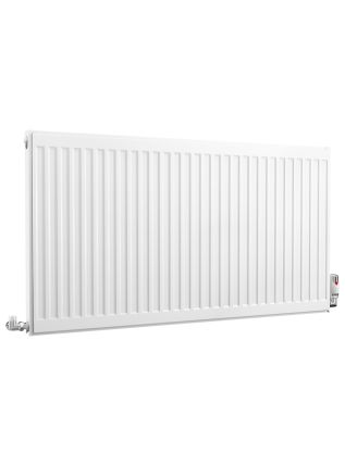 Compact Single Panel Single Convector | Type 11 | K1 - 600 mm x 1100 mm - White