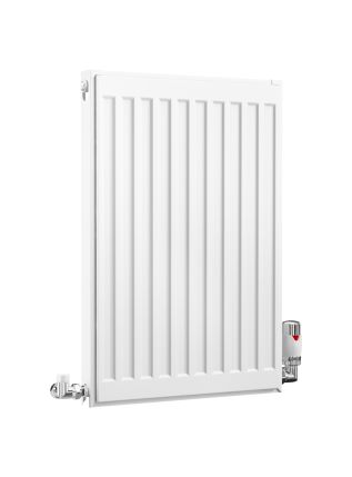 Compact Single Panel Single Convector | Type 11 | K1 - 600 mm x 400 mm - White