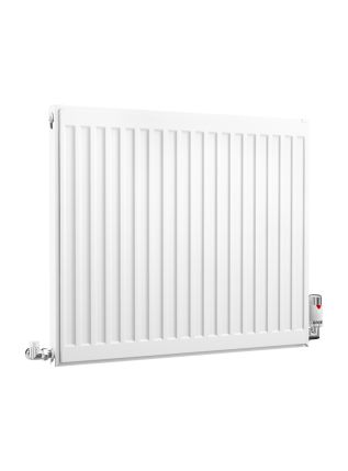Compact Single Panel Single Convector | Type 11 | K1 - 600 mm x 700 mm - White