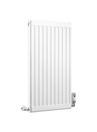 Compact Single Panel Single Convector | Type 11 | K1 - 750 mm x 400 mm - White