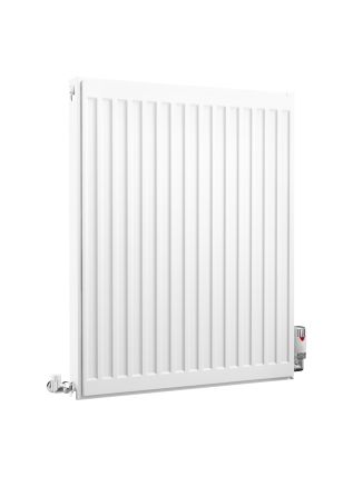 Compact Double Panel Single Convector | Type 21 | P+ - 750 mm x 600 mm - White