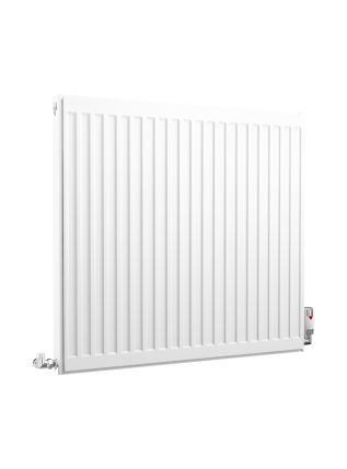 Compact Double Panel Single Convector | Type 21 | P+ - 750 mm x 800 mm - White