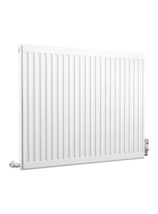 Compact Double Panel Single Convector | Type 21 | P+ - 750 mm x 900 mm - White