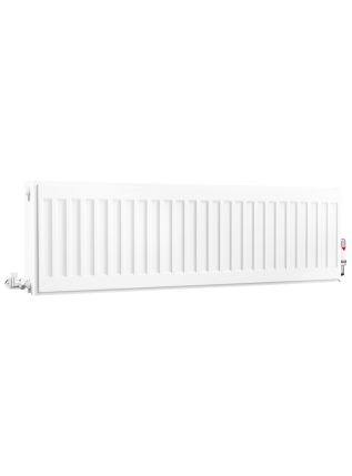 Compact Double Panel Double Convector | Type 22 | K2 - 300 mm x 1000 mm - White