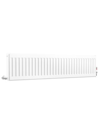 Compact Double Panel Double Convector | Type 22 | K2 - 300 mm x 1200 mm - White