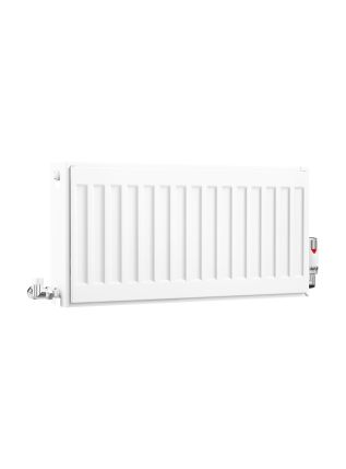 Compact Double Panel Double Convector | Type 22 | K2 - 300 mm x 600 mm - White