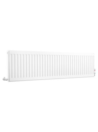 Compact Double Panel Double Convector | Type 22 | K2 - 400 mm x 1400 mm - White