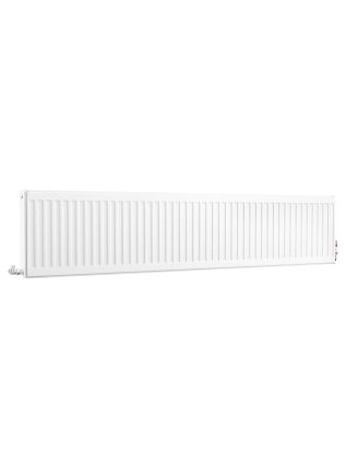 Compact Double Panel Double Convector | Type 22 | K2 - 400 mm x 1800 mm - White