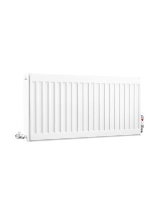Compact Double Panel Double Convector | Type 22 | K2 - 400 mm x 800 mm - White