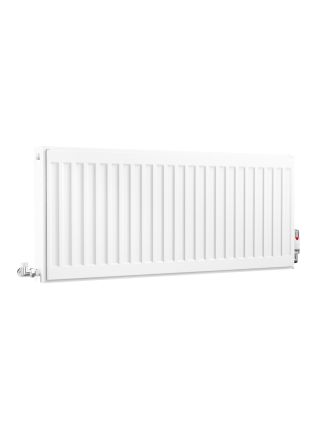 Compact Double Panel Double Convector | Type 22 | K2 - 400 mm x 900 mm - White