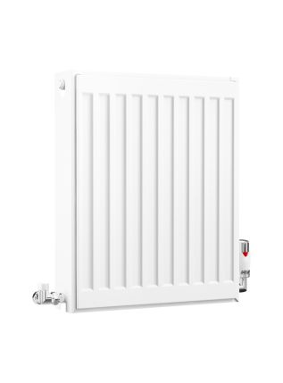 Compact Double Panel Double Convector | Type 22 | K2 - 500 mm x 400 mm - White