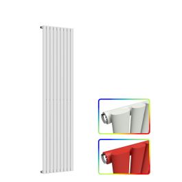 Oval Vertical Radiator - Coloured - 1800 mm x 540 mm - Single