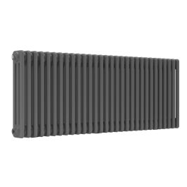 Horizontal 3 Column Radiator - Anthracite Grey - 500 mm x 1370 mm