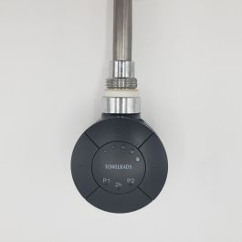 Thermostatic Element 600w Anthracite Grey