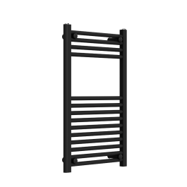 Towel Radiator - Black - 800 mm x 500 mm