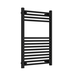 Towel Radiator - Black - 800 mm x 600 mm