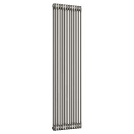 Vertical 2 Column Radiator - Bare Metal Lacquer - 1800 mm x 560 mm