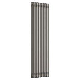 Vertical 3 Column Radiator - Bare Metal Lacquer - 1500 mm x 470 mm