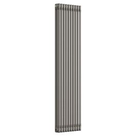 Vertical 3 Column Radiator - Bare Metal Lacquer - 1800 mm x 470 mm
