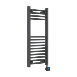 Electric Towel Radiator - Anthracite Grey - 800 mm x 400 mm