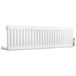 Compact Single Panel Single Convector | Type 11 | K1 - 300 mm x 1000 mm - White