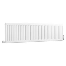 Compact Single Panel Single Convector | Type 11 | K1 - 400 mm x 1400 mm - White
