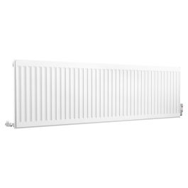 Compact Double Panel Single Convector | Type 21 | P+ - 500 mm x 1600 mm - White