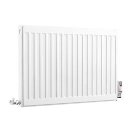 Compact Double Panel Single Convector | Type 21 | P+ - 500 mm x 700 mm - White