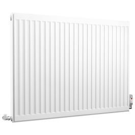 Compact Double Panel Single Convector | Type 21 | P+ - 750 mm x 1000 mm - White
