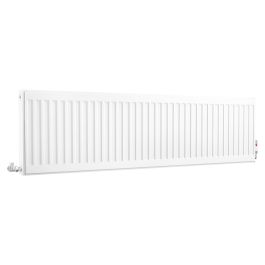 Compact Double Panel Double Convector | Type 22 | K2 - 400 mm x 1400 mm - White