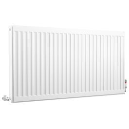 Compact Double Panel Double Convector | Type 22 | K2 - 600 mm x 1100 mm - White