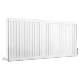 Compact Double Panel Double Convector | Type 22 | K2 - 600 mm x 1200 mm - White