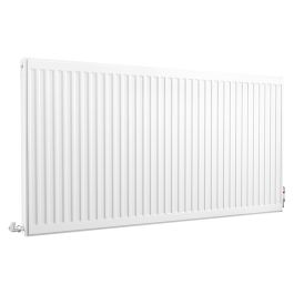 Compact Double Panel Double Convector | Type 22 | K2 - 750 mm x 1400 mm - White