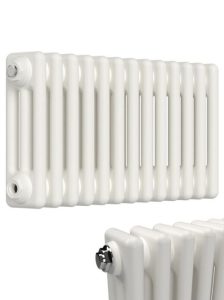white column radiator.
